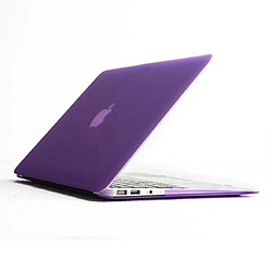 Avis Wewoo Housse Étui Violet pour Apple Macbook Air 13,3 pouces A1369 / A1466 série Crystal Hard Case de protection