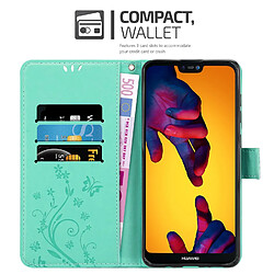 Avis Cadorabo Coque Huawei P20 LITE 2018 / NOVA 3E Etui en Turquoise