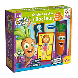 Lisciani Giochi Carotina va chez le docteur - Découvre le corps humain - jeu d'apprentissage - LISCIANI