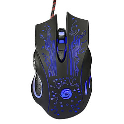 Avis Universal H700 Fire Bird 6d 5500 DPI Backfracleful Backlight Wired Portable Optique Gaming Mouse