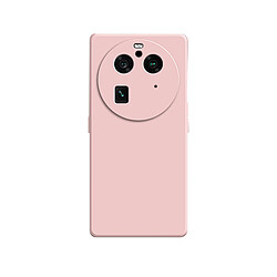 PHONECARE Coque Silicone Liquide pour Oppo Find X6 Pro - Rose