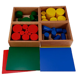 Jeux de Construction Jeu éducatif Enfant équipement De Montessori Exercice Sens Visuel