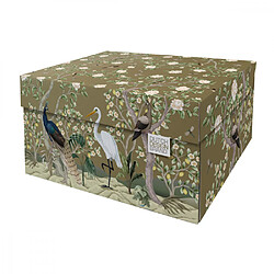 Dutch Design Brand Boite de rangement Golden Paradise 39,5x32x21cm