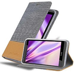 Cadorabo Coque HTC Desire 820 Etui en Gris