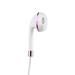 Wewoo Écouteurs Violet pour iPhone, Galaxy, Huawei, Xiaomi, LG, HTC et autres smartphone intra-auriculaires Body 3,5 mm avec contrôle de ligne ampli Mic,