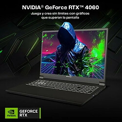 Ordinateur Portable PcCom Revolt 4060 16" 32 GB RAM 1 TB SSD Nvidia Geforce RTX 4060 pas cher