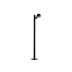 faro Borne de jardin Brot Aluminium Noir