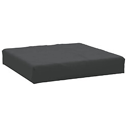 Acheter vidaXL Coussins de palette lot de 2 noir tissu oxford