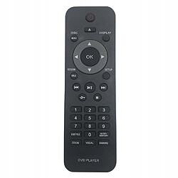 GUPBOO Télécommande Universelle de Rechange pour lecteur DVD Philips DVP3020 DVP5980 DVP3120