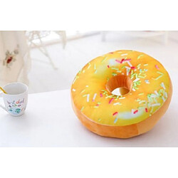 Universal 40cm Nouveau 3D Donut Coussin Forme alimentaire Coussin appuyé sur peluche Donut Doughnuts Tapis de sieste Jouets créatifs Jouets pour enfants | Oreiller de luxe