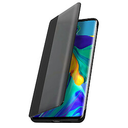 Avizar Housse Huawei P30 Pro Étui Grande Fenêtre Translucide Coque Rigide noir