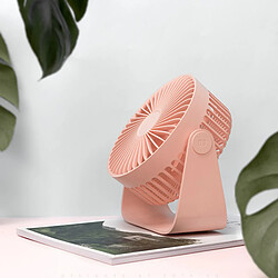 Universal Mini ventilateur de refroidissement Diffuseur d'arôme Ventilateur de bureau USB avec angle réglable à 360 rotations, Bureau Home Voyages | Fan (rose)