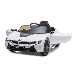 Jamara Ride-on BMW I8 Coupe blanc 12V 2,4GHz