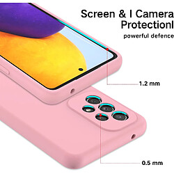 Coque Silicone Rose + 2 Verres Trempes Pour Samsung A33 5G Little Boutik®