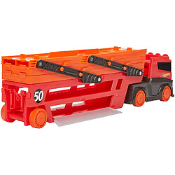 Acheter Hot Wheels Méga Transporteur, camion pour transporter jusqu'à 50 petites voitures, emballage fermé, jouet pour enfant, GWT37