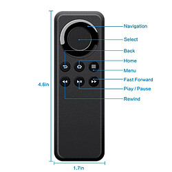 GUPBOO Convient pour Amazon Bluetooth box télécommande amazon Fire stick TV fire box CV98LM