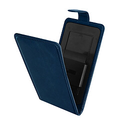 Avizar Etui Smartphone Universel Clapet Vertical Portefeuille Taille L bleu nuit