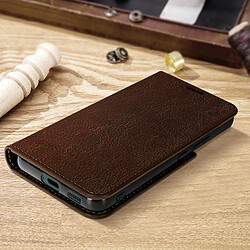 Avis Avizar Étui Galaxy S22 Plus Folio Cuir Véritable Porte cartes Support Vidéo - marron