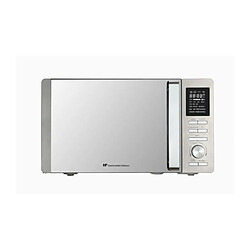 Micro-ondes combiné - CONTINENTAL EDISON - CEMO25SG13S3 - Silver - 25 L - Porte Miroir - 900 W - Grill 1000 W - Convection 1000