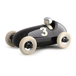 Voiture de course Bruno Noire et Chrome 26 cm - Playforever