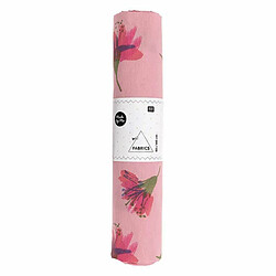 Rico Coupon de tissu fleurs de cerisier 50 x 140 cm - Rose