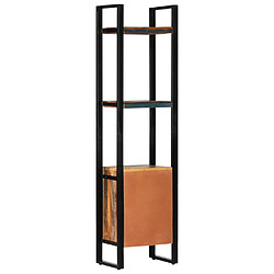 Avis Helloshop26 Étagère armoire meuble design bibliothèque 171 cm bois de récupération solide 2702076/2