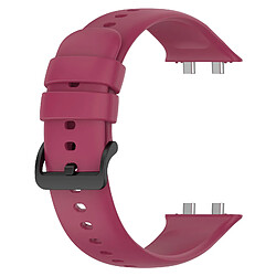 Avizar Bracelet pour Oppo Watch 3 Pro Silicone Soft-Touch Sange à Trous bordeaux