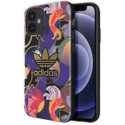 Adidas Coque pour iPhone 12 Mini Bords Surélevés Allover Print CNY Multicolore