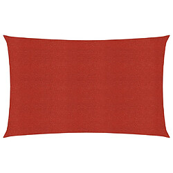 ComfortXL Voile D'ombrage 160 G/m² Rouge 2x4 M Pehd