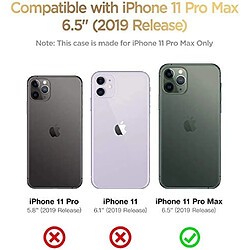 pour Apple iPhone 11 Pro Max Basic Cases Color Mix Drawing Loving Heart Clear Case Mobile Phone Shockproof Sides Protect Cover pour iPhone 11ProMax