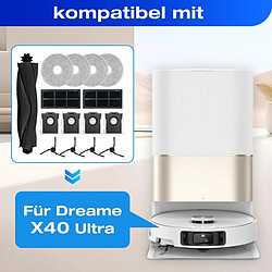 INF Accessoires pour aspirateur Dreame X40 Ultra complet / X40 Pro / S30 Pro Ultra