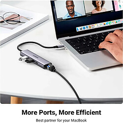 Acheter Hub Ugreen CM475 USB C a 4xUSB Negro