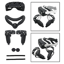 Acheter VR Face Cover Skin Set Bundle Pour Oculus Quest 2 Face Protect Noir