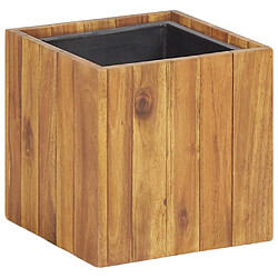 vidaXL Lit surélevé de jardin 24,5x24,5x25 cm Bois massif d'acacia