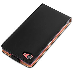 Cadorabo Coque Sony Xperia Z5 COMPACT Etui en Noir pas cher