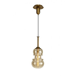 Luminaire Center Suspension Sonata Bronze 1 ampoule 75cm