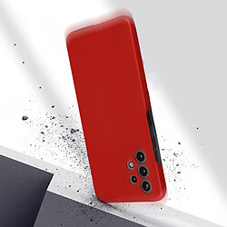 Avis Avizar Coque Samsung Galaxy A32 Arrière Rigide et Avant Souple rouge