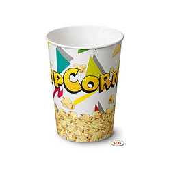 Sdg Usa Pot Pop-Corn en Carton 1.05 litres - SDG - Lot de 500 - Carton biodégradable1,05