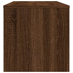 Acheter vidaXL Meuble TV Chêne marron 100x40x40 cm Bois d'ingénierie