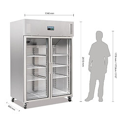 Avis Armoire réfrigérée positive 2 portes 1200 litres - Polar