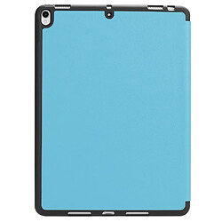 Acheter Etui en PU trépied pliable avec fente pour stylo bleu pour votre Apple iPad Air 10.5 (2019)/Pro 10.5 pouces (2017)