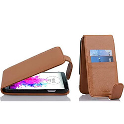 Cadorabo Coque LG G3 Etui en Marron