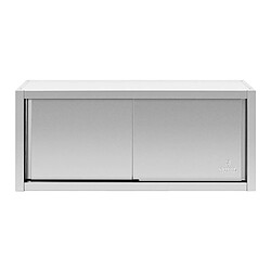 Acheter Helloshop26 Armoire murale en inox haute de cuisine placard rangement professionnelle - 120 x 45 cm 14_0000465