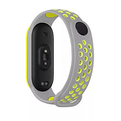 PHONECARE Bracelet SportyStyle pour Xiaomi Mi Band 6 / Mi Smart Band 6 - gris / Vert