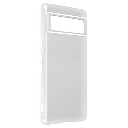 Avizar Coque Google Pixel 7 Pro Silicone Gel Flexible Fine et Légère blanc translucide