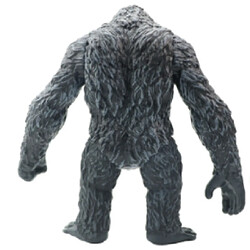 Universal 17 cm 2 style film King Kong PVC action personnage collection modèle poupée cadeau pour les enfants action personnage(Le noir)