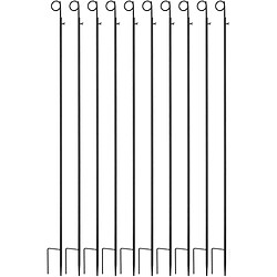 Esschert Garden Support pour guirlande et éclairages extérieurs (Lot de 10).