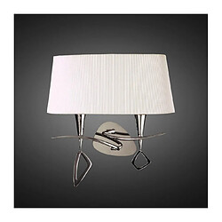 Luminaire Center Applique murale Mara - Chrome poli