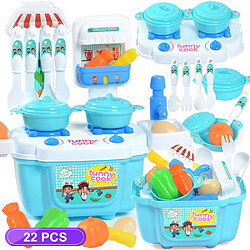 1 Set Enfants Fille Jouet Jeu De Rôle Mini Simulation Ustensiles De Cuisine Vaisselle Ustensiles De Cuisine