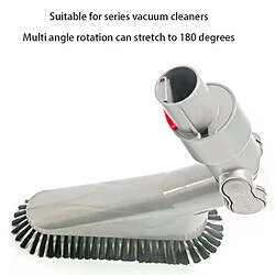 Acheter Brosse à brosse universelle pour Dyson V6 V7 V8 V10, tête de rotation et d'aspiration, avec verrou de déclenchement de qualité supérieure